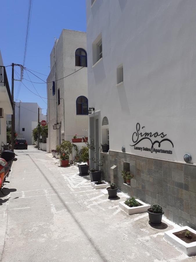 Simos Luxury Apartments Naxos City Exteriör bild